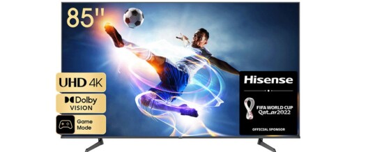 Hisense 85A6DG maxi TV 4K UHD – Noleggio/Rental