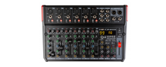 LIVE-10 – Compact 10 channel PA mixer Noleggio/Rent Service