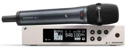 Radiomicrofoni professionali a gelato Sennheiser EW 100 G4-835-S  – Noleggio/Rental Service