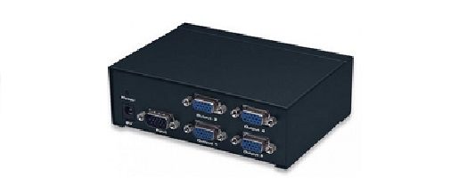 Video splitter / distributore video VGA professionale 4 uscite