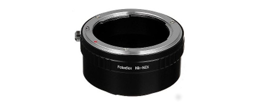 Fotodiox adattatore obiettivo NIKON NIKKOR F-LENTE PER SONY ALPHA E-Mount NEX Noleggio/Rental – Service