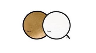 Lastolite Circular Reflector gold/white 54cm – Noleggio/Rental