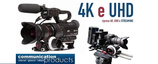 Service riprese video professionali ultra HD 4K CAM – STREAMING LIVE – timelapse