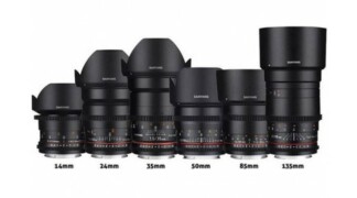 Ottiche Samyang kit Cine-Super Sony E con custodia rigida