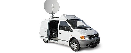 Servizi di connettività e Collegamento video IP e internet via satellite e tramite Router veloci LTE  noleggio/rental